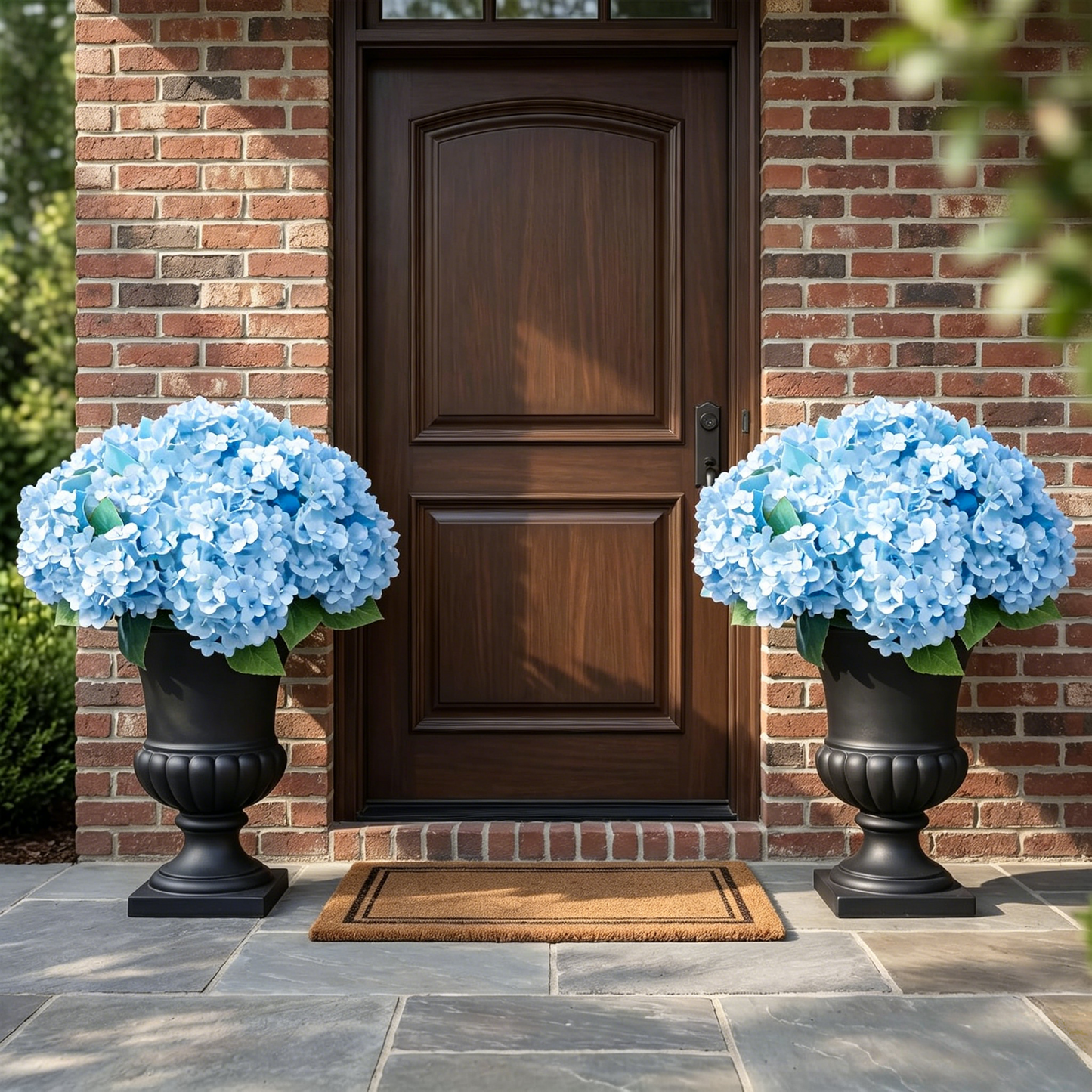 🔥Last Day 70% OFF🔥Artificial Outdoor Hydrangea Flowers - UV resistant, Waterproof, Windproof V