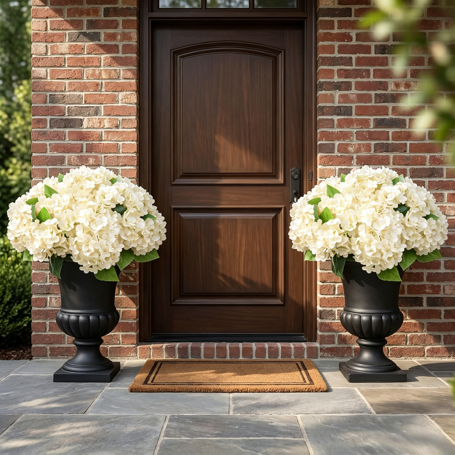 🔥Last Day 70% OFF🔥Artificial Outdoor Hydrangea Flowers - UV resistant, Waterproof, Windproof V