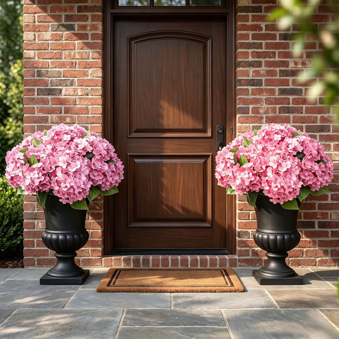 🔥Last Day 70% OFF🔥Artificial Outdoor Hydrangea Flowers - UV resistant, Waterproof, Windproof V
