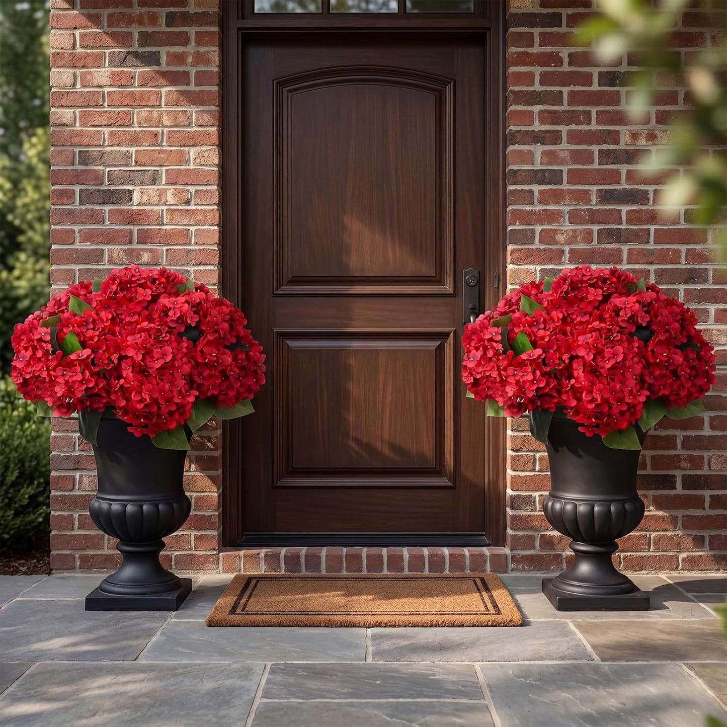 🔥Last Day 70% OFF🔥Artificial Outdoor Hydrangea Flowers - UV resistant, Waterproof, Windproof V