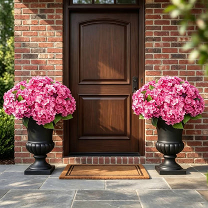 🔥Last Day 70% OFF🔥Artificial Outdoor Hydrangea Flowers - UV resistant, Waterproof, Windproof V