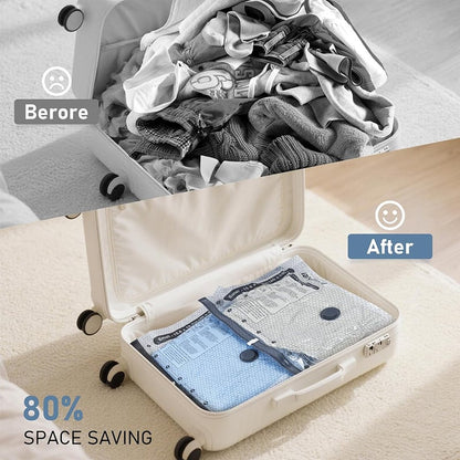 🔥HOT SALE 49% OFF -🔥Cordless Travel Vacuum Storage Compression Bag Set✈️